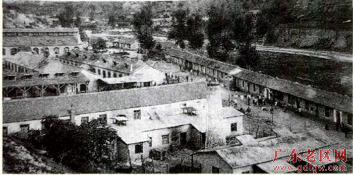 3、延安柳树店红军兵工厂旧貌.png