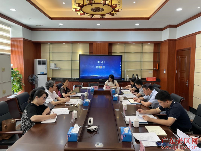 6月12日，广东省老区建设促进会副会长何启环等走访广东省科技厅，与省科技厅党组成员、副厅长李旭东等座谈交流.png